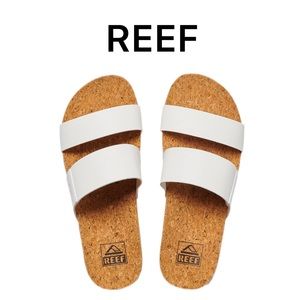 NWOT REEF Cushion Vista Hi Slide Sandal 8